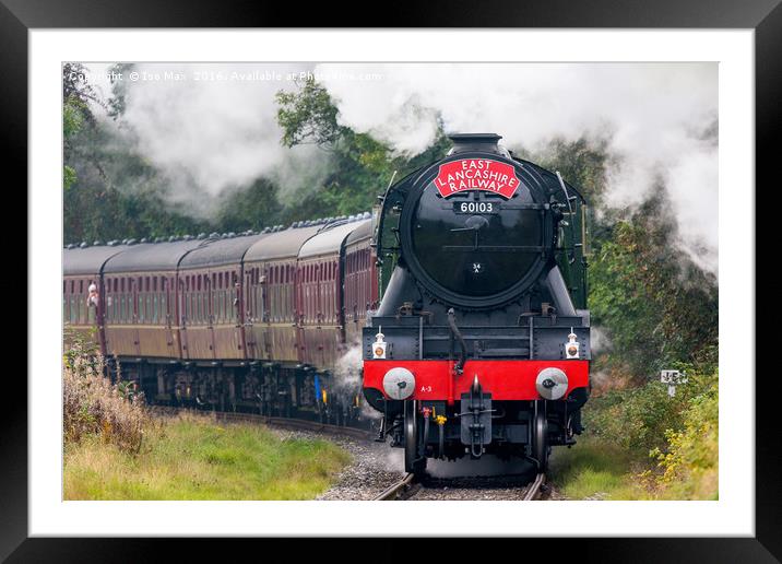 Flying Scotsman, East Lancashire 15/10/2016 Framed Mounted Print by The Tog