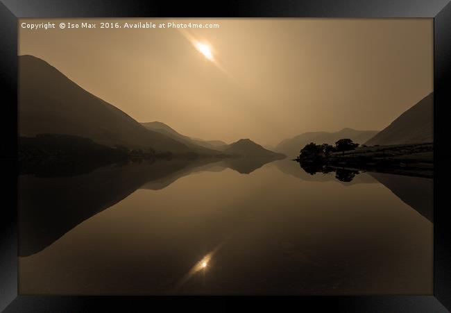 Crummock Water, Lake District Framed Print by The Tog