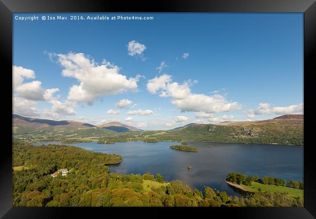 Cat Bells, Derwent Water, Lake District Framed Print by The Tog