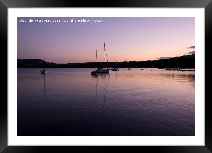 Windermere, Lake District Framed Mounted Print by The Tog
