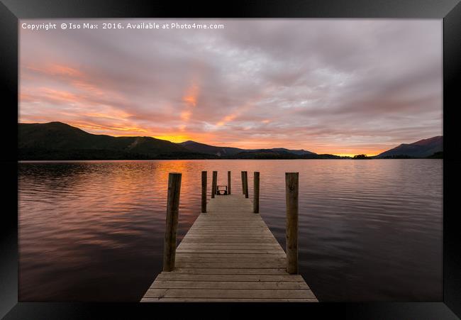 Derwent Water, Lake District Framed Print by The Tog