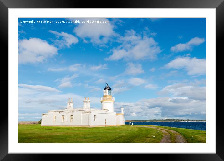 Chanonry Point Lighthouse, Scotland Framed Mounted Print by The Tog