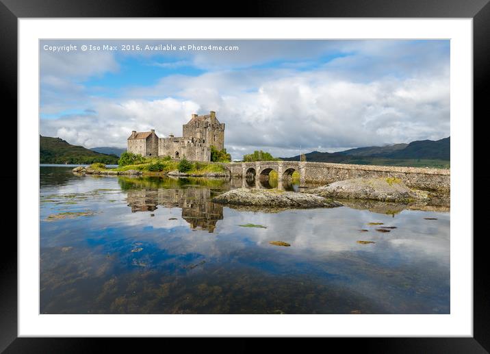 Eilean Donan Castle, Scotland Framed Mounted Print by The Tog