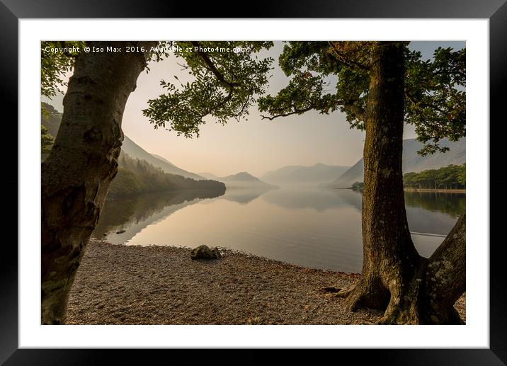 Crummock Water, Lake District Framed Mounted Print by The Tog