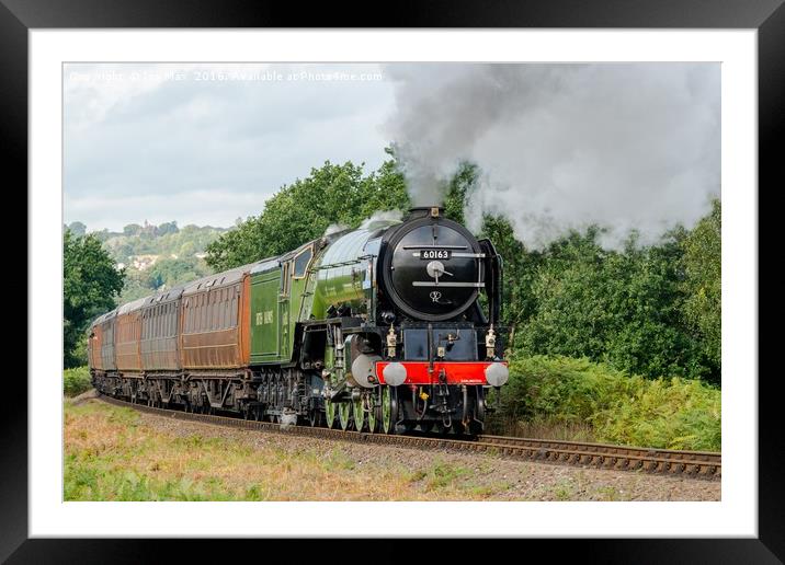 60163 Tornado Framed Mounted Print by The Tog