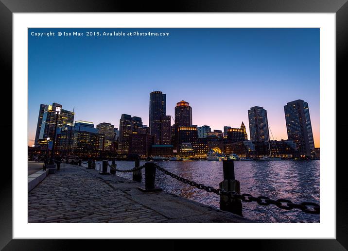 Fan Pier, Boston, USA Framed Mounted Print by The Tog