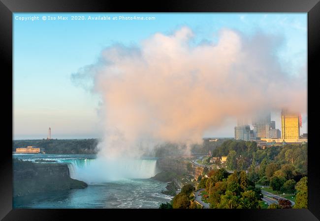 Niagara Falls, Canada Framed Print by The Tog