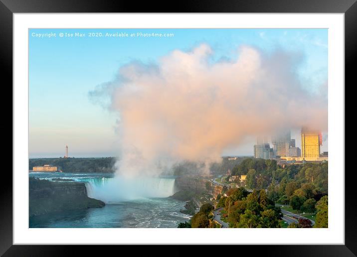 Niagara Falls, Canada Framed Mounted Print by The Tog