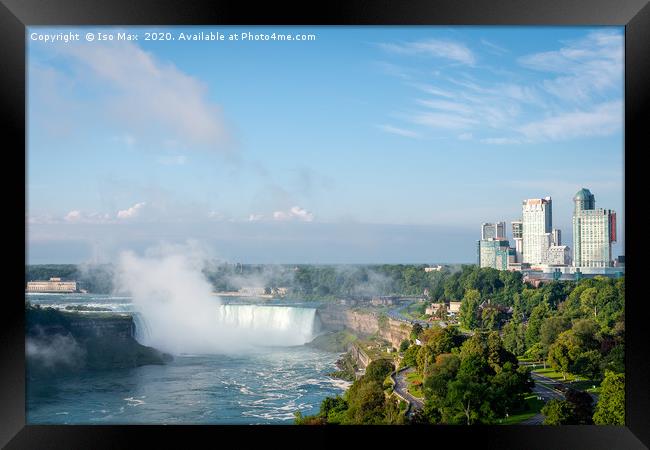 Niagara Falls, Canada Framed Print by The Tog