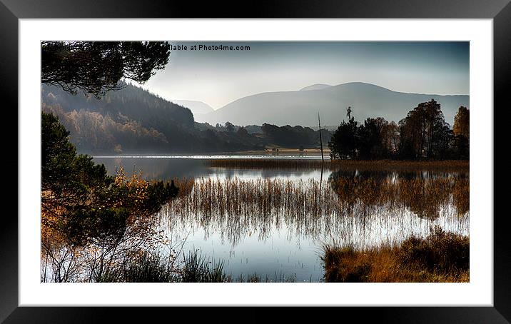  Loch Pityoulish Framed Mounted Print by Alan Simpson