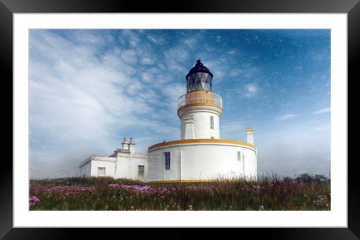 Chanonry Point Lighthouse Framed Mounted Print by Alan Simpson