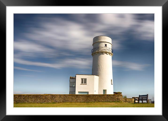 Hunstanton lighthouse Framed Mounted Print by Alan Simpson