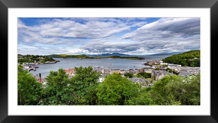 Oban Framed Mounted Print by Alan Simpson