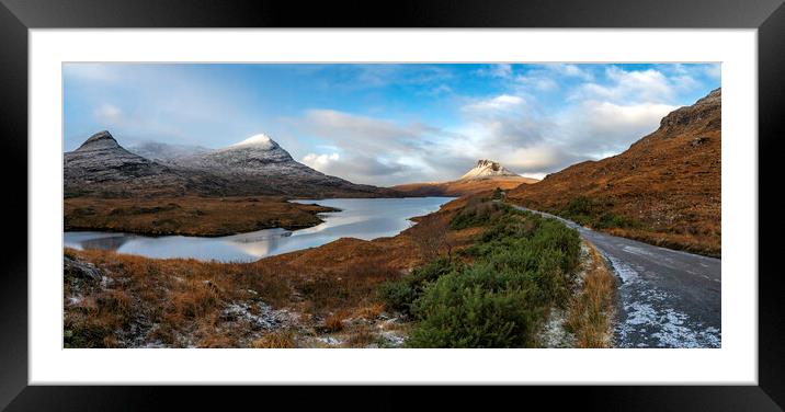 Loch Lurgainn Framed Mounted Print by Alan Simpson