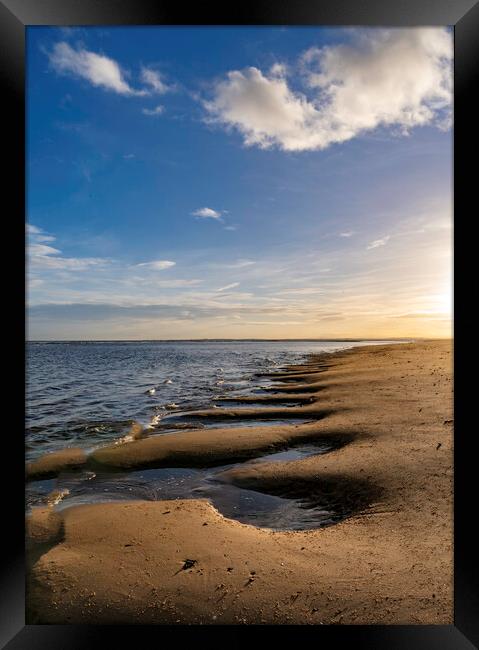 Sands of Time Framed Print by Alan Simpson