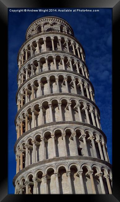  The Leaning Tower of Pisa Framed Print by Andrew Wright
