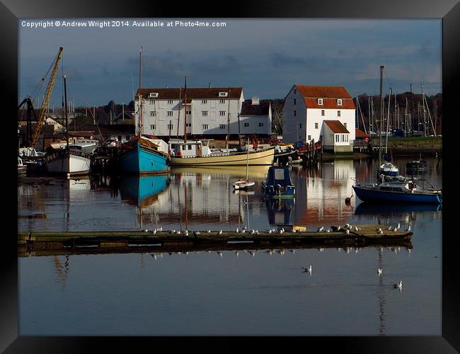  The Tide Mill, Woodbridge (3) Framed Print by Andrew Wright