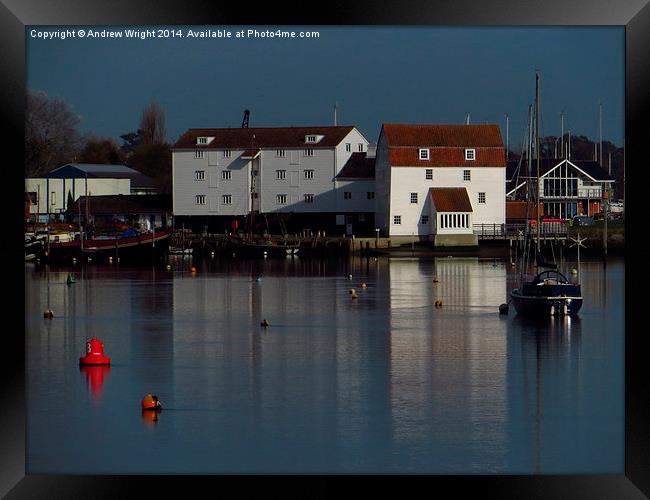  The Tide Mill, Woodbridge (2) Framed Print by Andrew Wright
