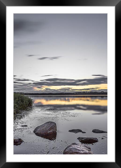 Reflected light. Framed Mounted Print by Malcolm Wilson