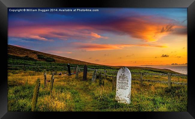  Along The Path of Souls  Framed Print by William Duggan