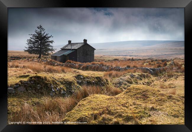 Nun's Cross Farm (Dartmoor)  Framed Print by Andrew Ray