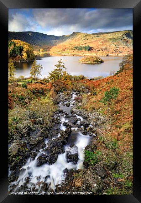 Autumn at Haweswater  Framed Print by Andrew Ray