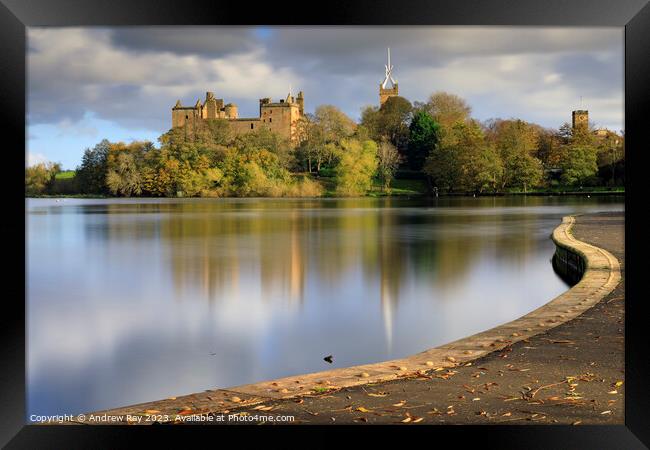 Autumn at Linlithgow Framed Print by Andrew Ray