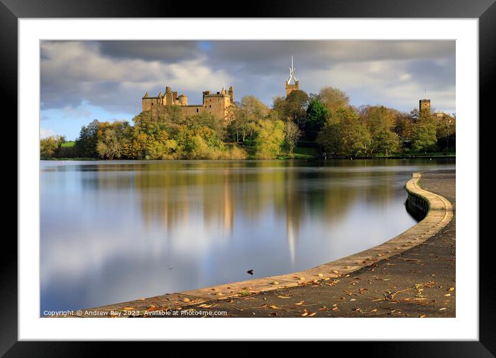 Autumn at Linlithgow Framed Mounted Print by Andrew Ray