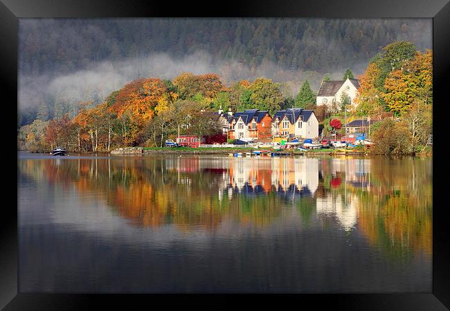 Kenmore Reflections Framed Print by Andrew Ray