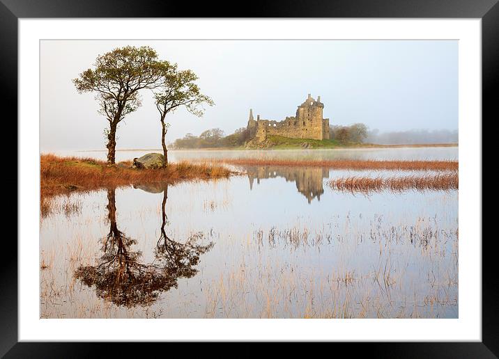 Kilchurn Reflections Framed Mounted Print by Andrew Ray