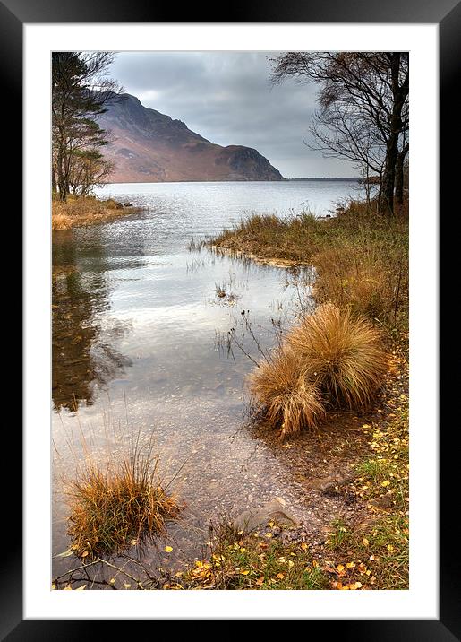 Ennerdale Water Framed Mounted Print by Andrew Ray