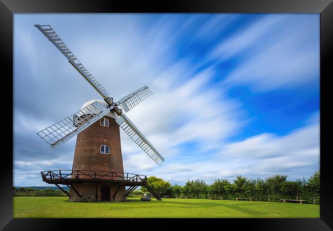 Wilton Windmill Framed Print by Andrew Ray