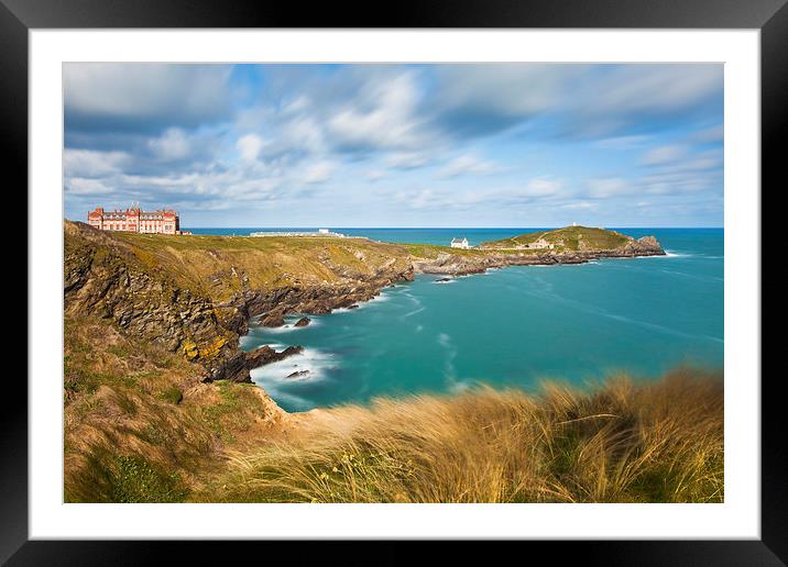 Towards Towan Head (Newquay) Framed Mounted Print by Andrew Ray