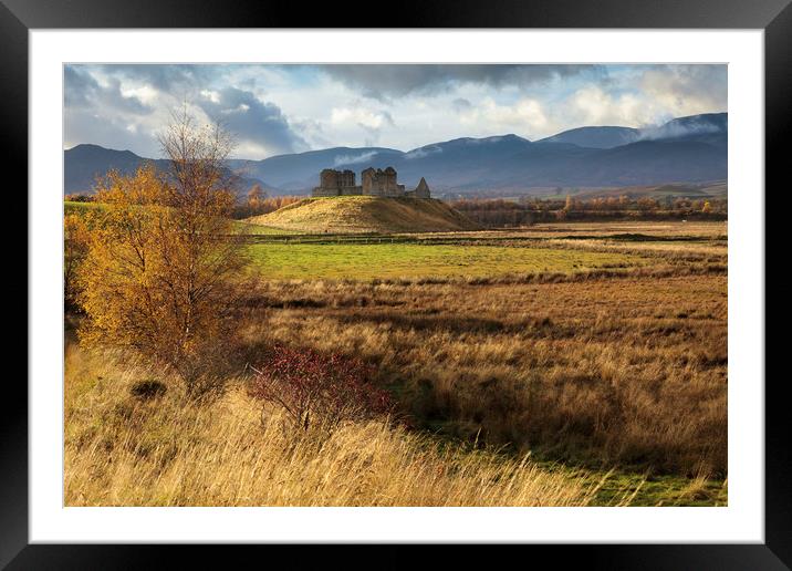 Ruthven Barracks Framed Mounted Print by Andrew Ray