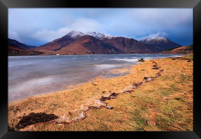 Stormy Morning (Loch Leven) Framed Print by Andrew Ray