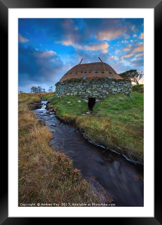 Norse Mill (Isle of Lewis)  Framed Mounted Print by Andrew Ray