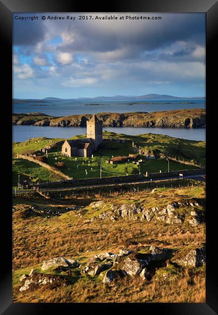 Rodel Church (Isle of Harris) Framed Print by Andrew Ray