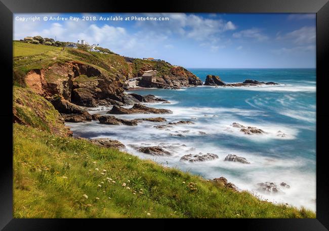 Towards Lizard Point Framed Print by Andrew Ray