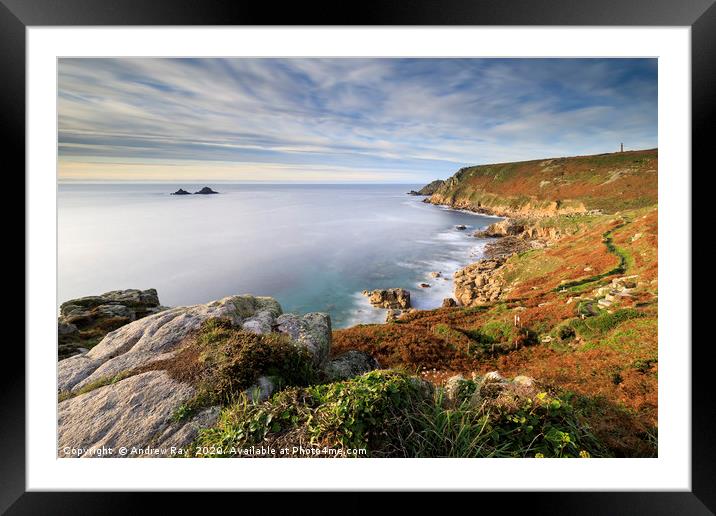 Carn Leskys Framed Mounted Print by Andrew Ray