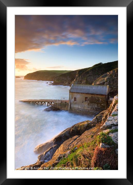 Evening at Lizard Point Framed Mounted Print by Andrew Ray