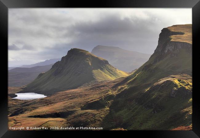 Trotternish View Framed Print by Andrew Ray
