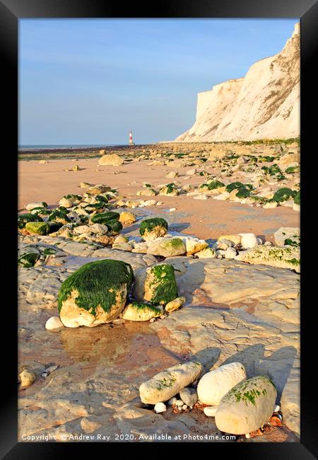 Falling Sands Framed Print by Andrew Ray