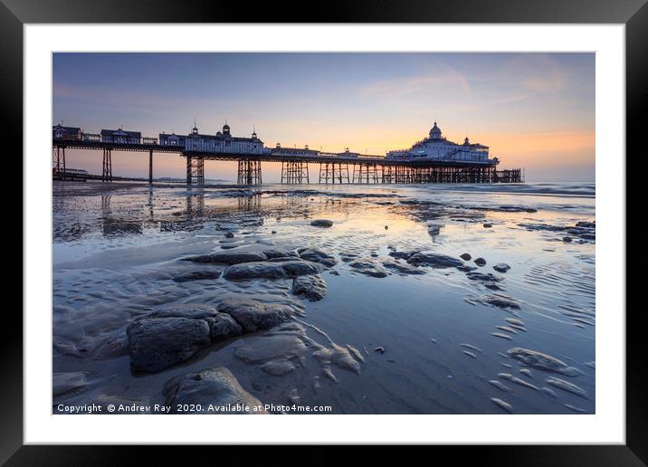 Sunrise at Eastbourne Pier Framed Mounted Print by Andrew Ray
