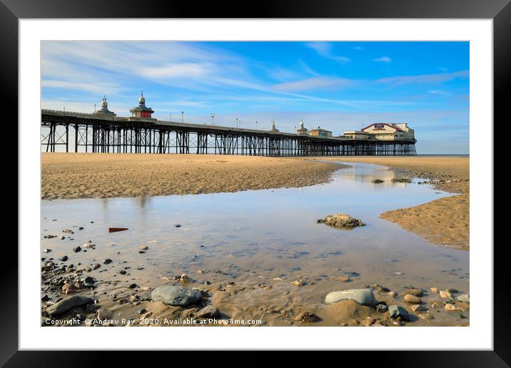 Morning at Blackpool North Pier Framed Mounted Print by Andrew Ray