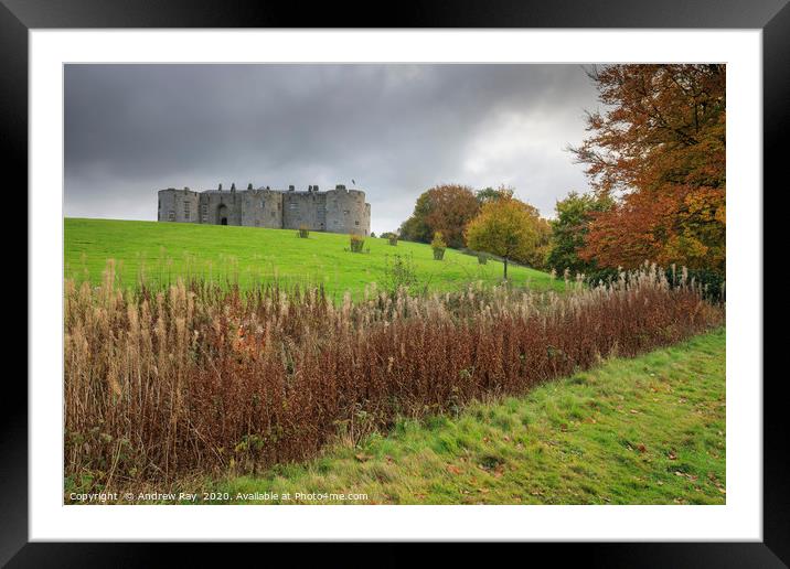 Chirk Castle Framed Mounted Print by Andrew Ray