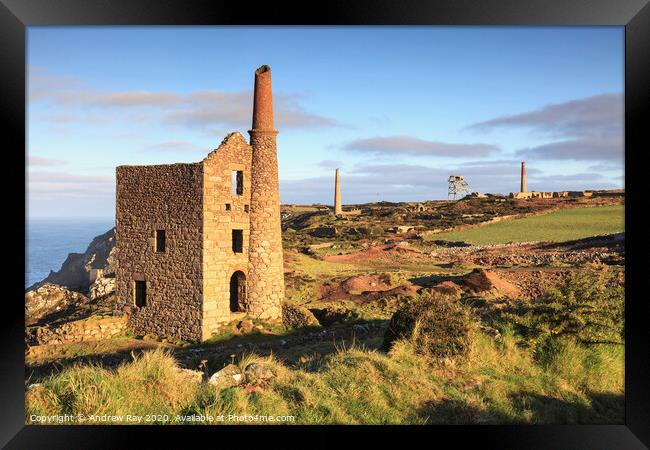 Wheal Owles Framed Print by Andrew Ray
