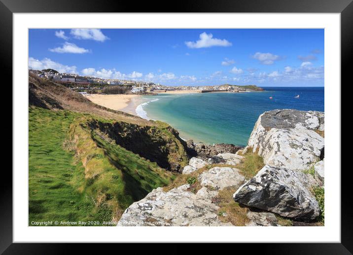 Porthminster Point (St Ives) Framed Mounted Print by Andrew Ray