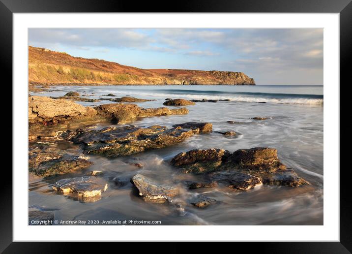 Nare Head Framed Mounted Print by Andrew Ray