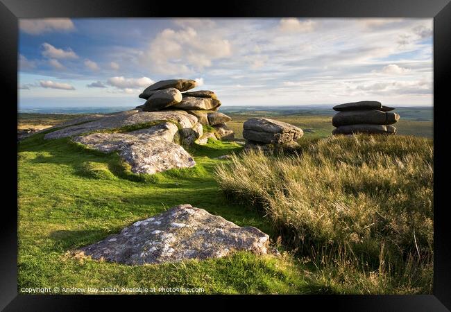 Bodmin Moor Framed Print by Andrew Ray