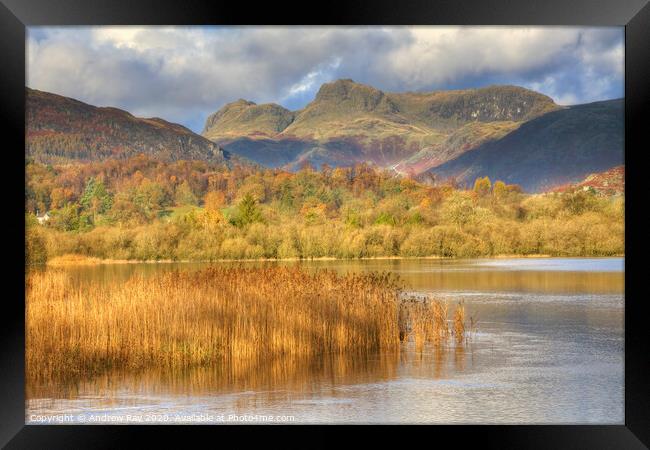 Elterwater Framed Print by Andrew Ray